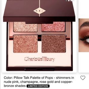 Charlotte Tilbury Shimmer Pillowtalk Eyeshadow Palette
